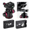 Tripod Ball Head Panoramic with 3pcs 1/4" to 3/8" Adapter Red 5