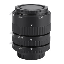 Mcoplus Macro Lens Tube 12mm+20mm+36mm for Nikon F Mount DSLR