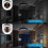 WiFi 360 Panoramic Camera 1080P Night Vision 2-Way Audio 5