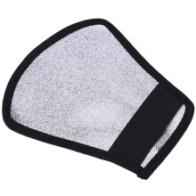 Universal Soft Flash Speedlite Silver White Reflector for SLR