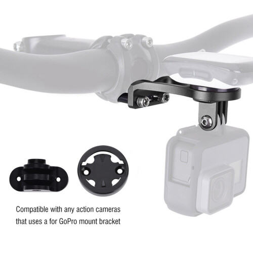 Bicycle Computer Mount Holder Bike Handlebar Extension Adapter Bracket 2
