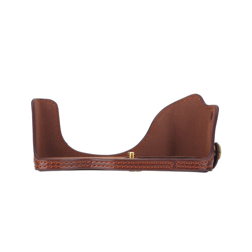 PU Leather Camera Case Cover for Canon G7XII Coffee 1