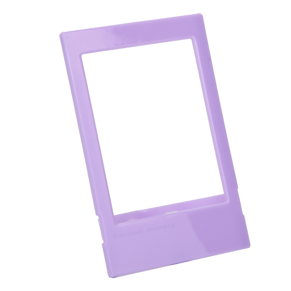 Mini Desk Photo Frame For Fujifilm Instax Polaroid (Purple) Purple 643505049435