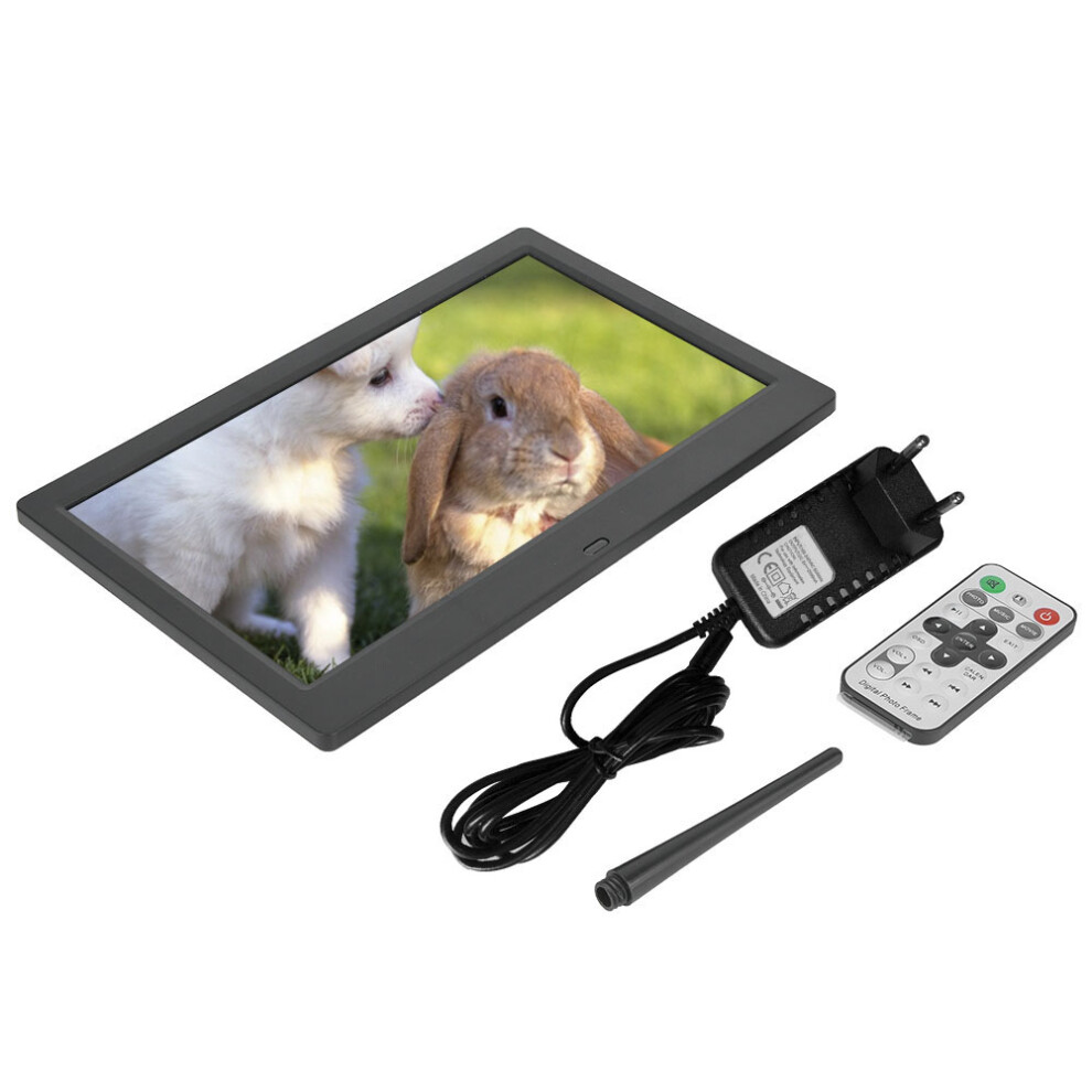 10Inch 16:9 Hd Digital Photo Frame 1024*600 Black 643505154108