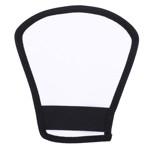 Universal Soft Flash Speedlite Silver White Reflector for SLR 2