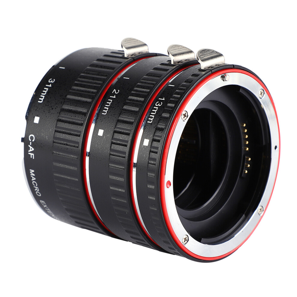 Auto Focusing Macro Extension Lens Adapter Rings For Canon Ef Ef-S 643505049817