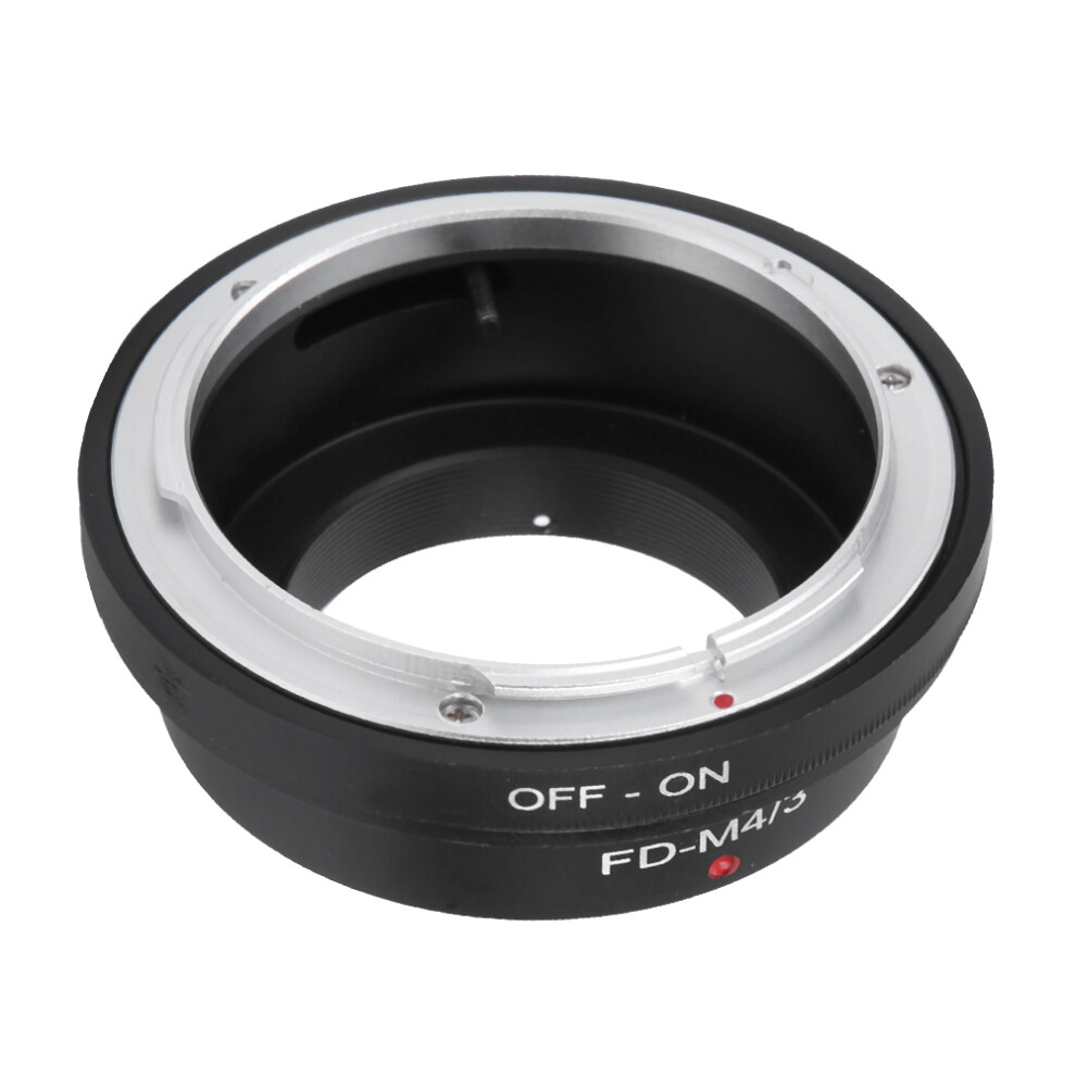 Fd-M4/3 Metal Lens Adapter Ring For Canon Fd To M4/3 Black 643505036718