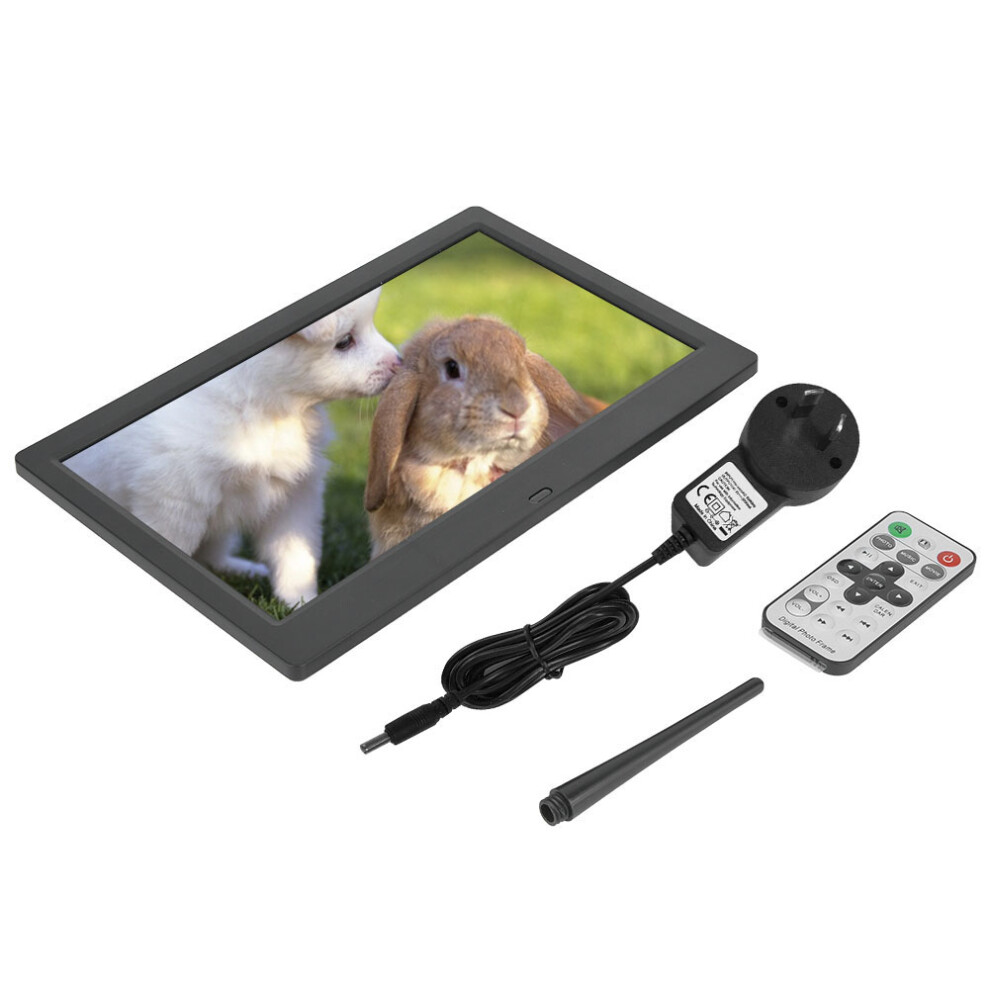 10 Inch 16:9 1024*600 Hd Digital Photo Frame Black 643505154146