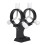 Aluminum Alloy Adjustable Laser Pointer Scope Bracket for Telescope 4
