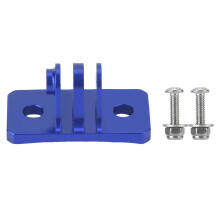 Skydiving Helmet Mount for Gopro 7 6 5 4 (Blue)