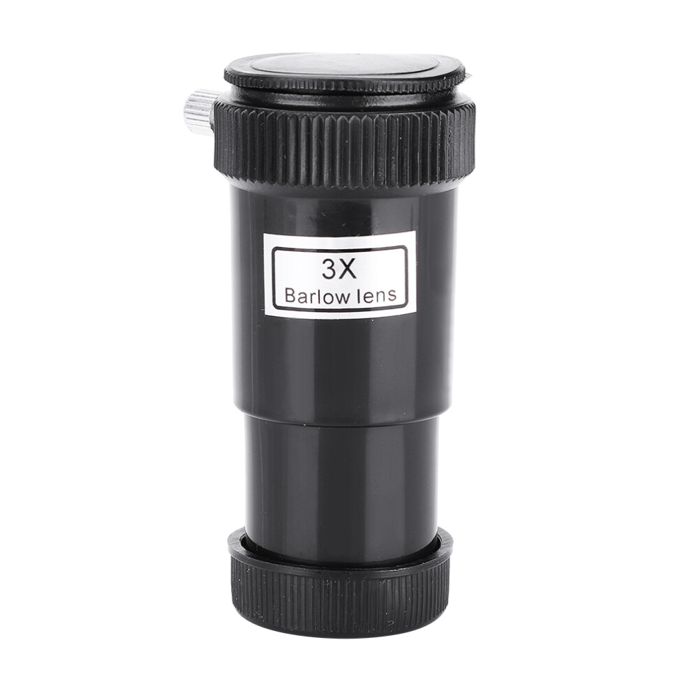 0.96" 24.5Mm 3X Barlow Lens Plastic For Telescope Eyepieces 643505051032