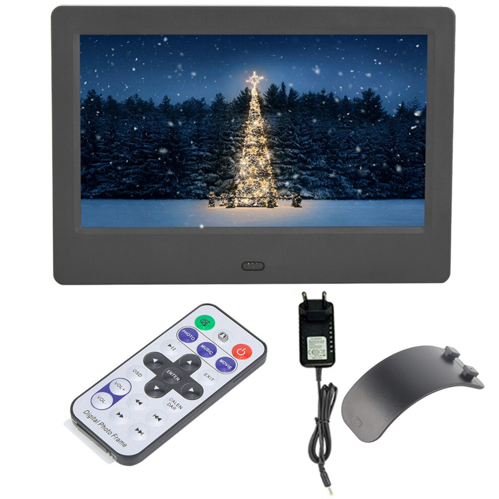 7Inch Hd Digital Photo Frame 16:9 Black 643505154238