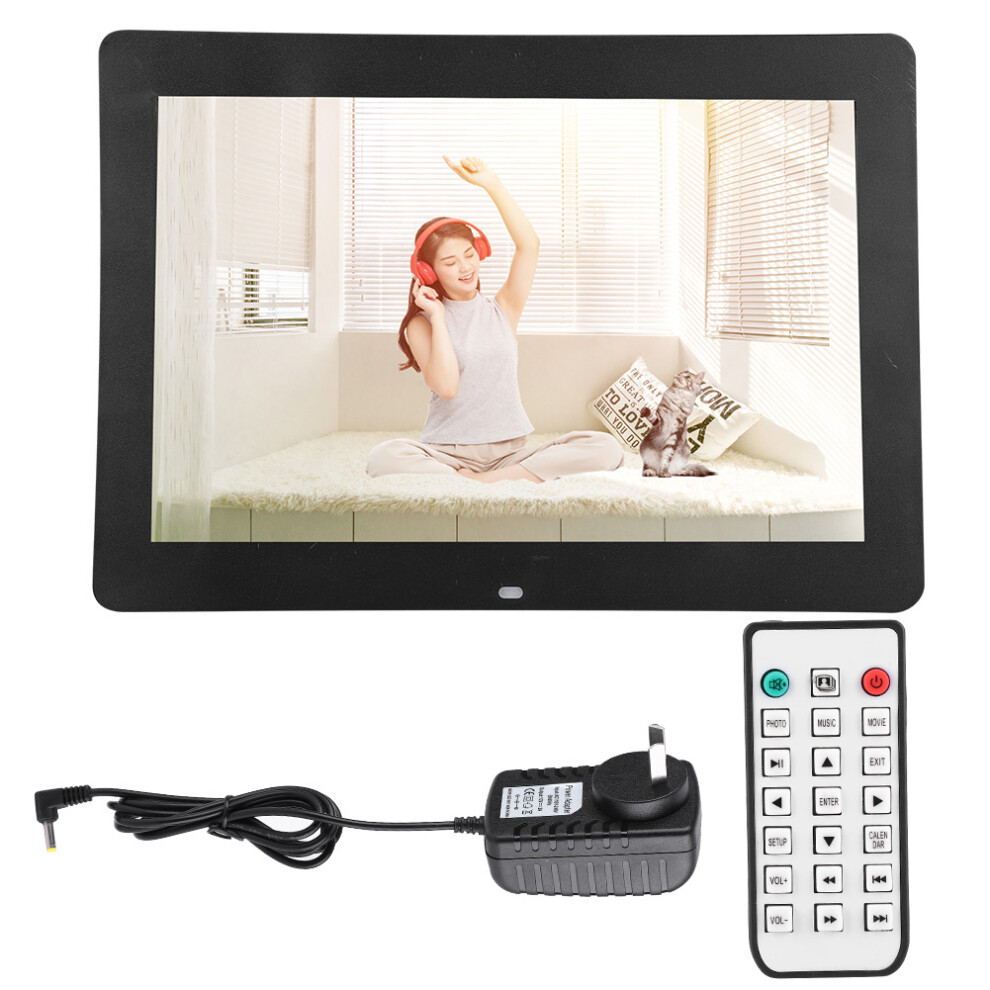 14 Inch Hd 1080P Digital Photo Frame Led With Remote Black 643505155464
