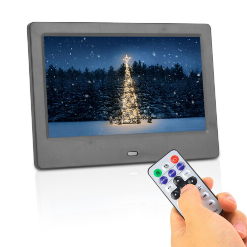 7inch HD Digital Photo Frame 16:9 Black 1