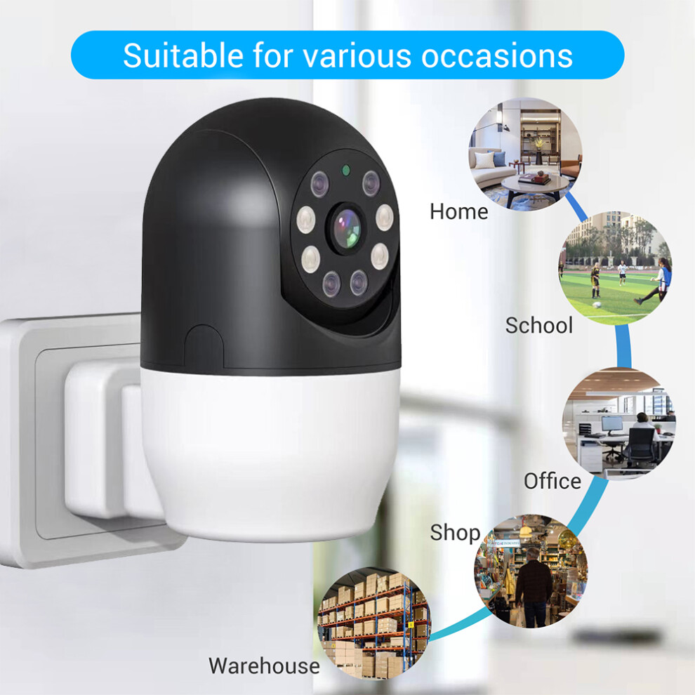 1080P Wireless Home Camera Wifi Ptz 360 Night Vision Motion Detection 643505129588