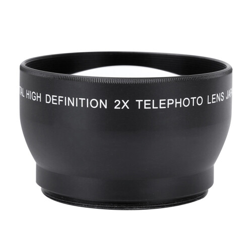 52mm 2X Magnification HD Tele Converter for Camera 1