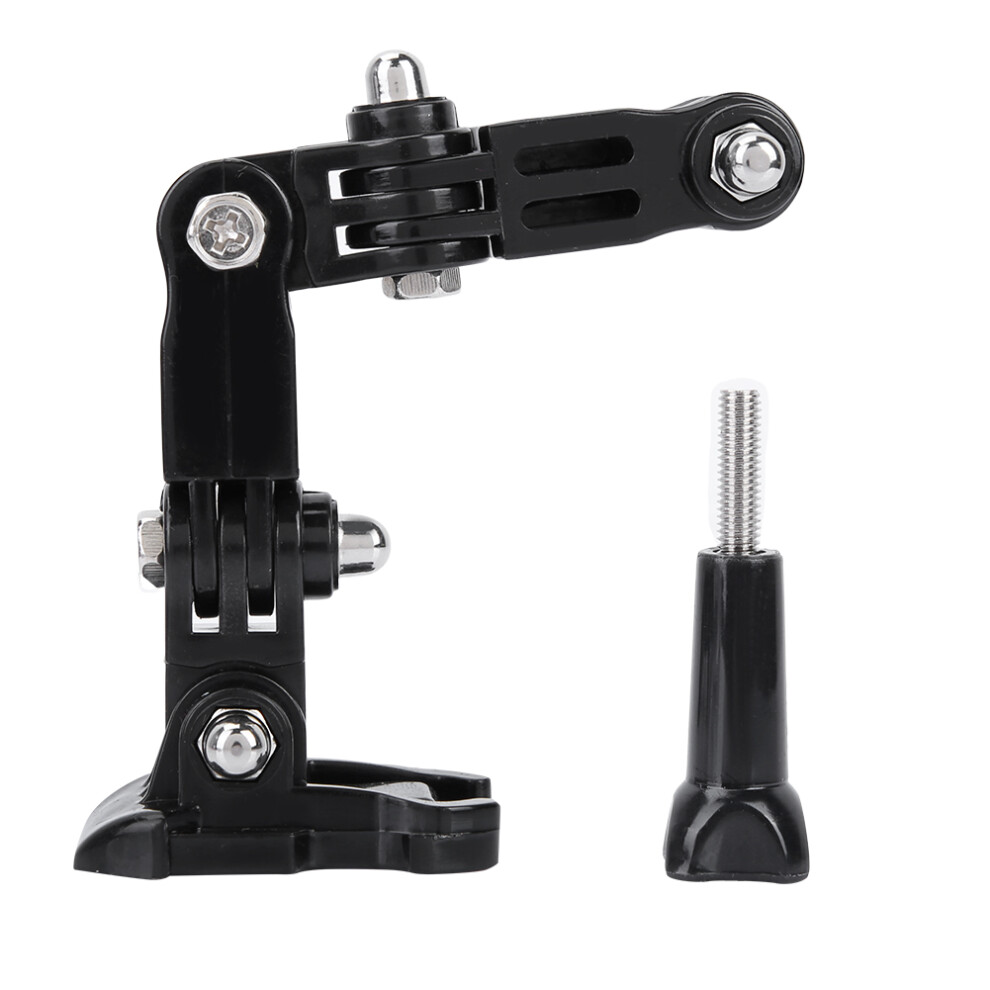 Helmet Mount Arm For Gopro Xiaoyi Adjustable Bracket 643505044744