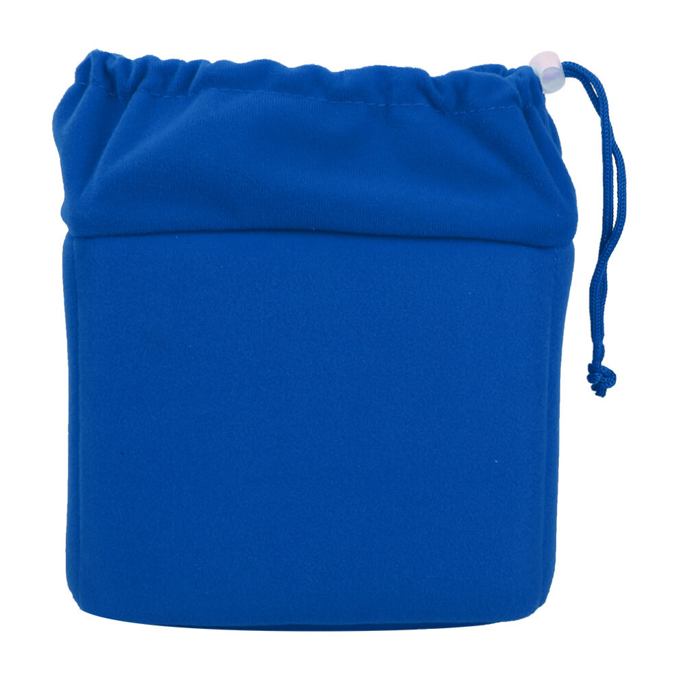 Waterproof Shockproof Dslr Lens Insert Bag Padded Drawstring Dark/Blue 643505037418