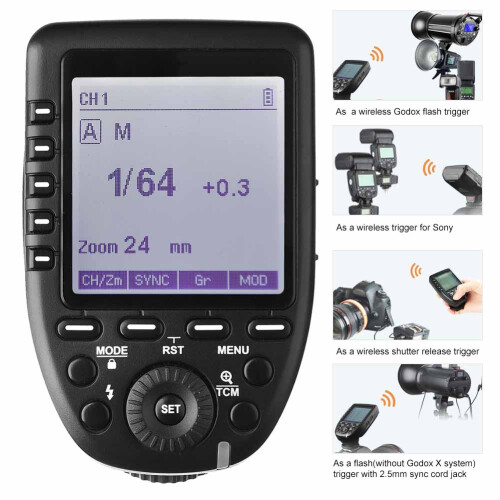 1/8000s Wireless Flash Trigger for Sony DSLR Camera 2