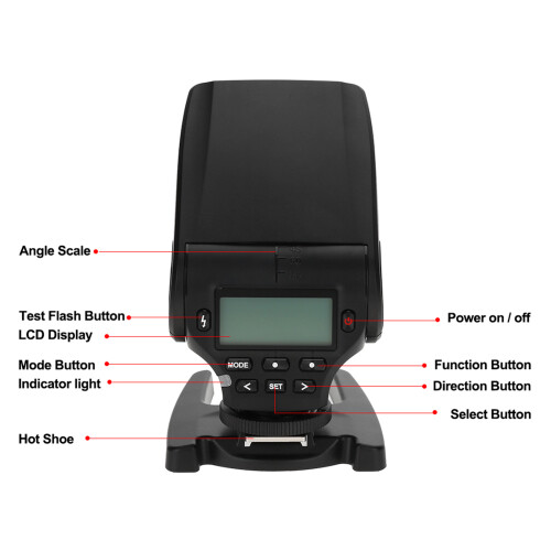 Meike MK320-P Flash Speedlite for Panasonic Olympus DSLR 1