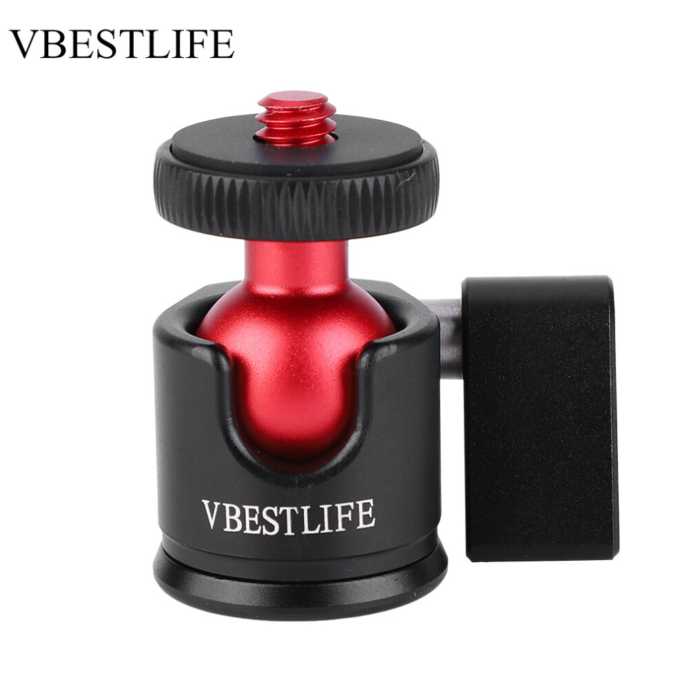 Vbestlife Metal 360 Swivel Mini Ball Head 1/4" Mount For Dslr 643505045314