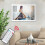 15.4" HD Motion Detection Digital Photo Frame with Remote (White) 5