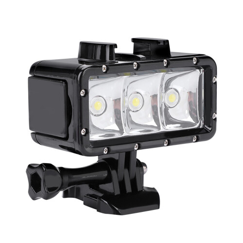 30m Mini Underwater Waterproof LED Video Light for Diving SJCam 1