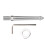 Metal Spike Mount 3/8" Screw Tripod Monopod (8cm) 1
