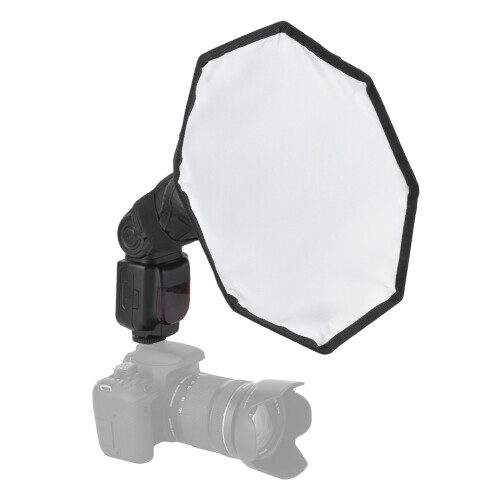 30cm Portable Softbox Diffuser for Flash Speedlite 1