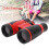 6x30 Kids Birding Binocular Folding Telescope Toy Red 4