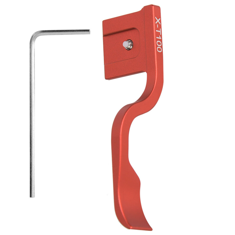 Aluminum Alloy Thumb Rest Grip For Fuji Xt100 Camera(Red) Red 643505037784