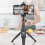 Portable Extendable Selfie Stick Tripod Wireless Bluetooth Remote 5