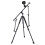 Aluminium Alloy Foldable Camera Video Slider Tripod Rod with Clamp 4