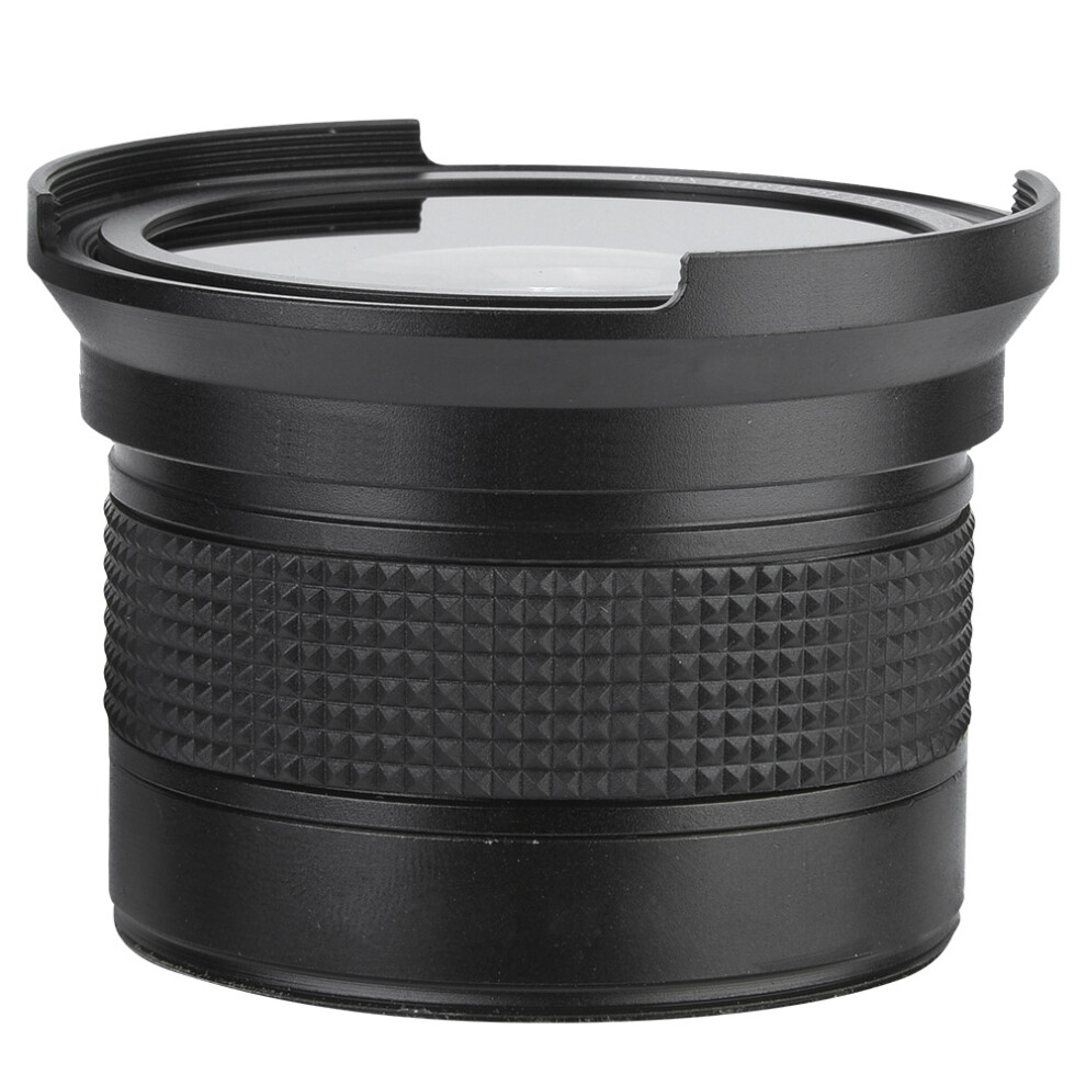 58Mm 0.35X Fisheye Super Wide Angle Lens For Slr Dslr Camera Black 643505047103
