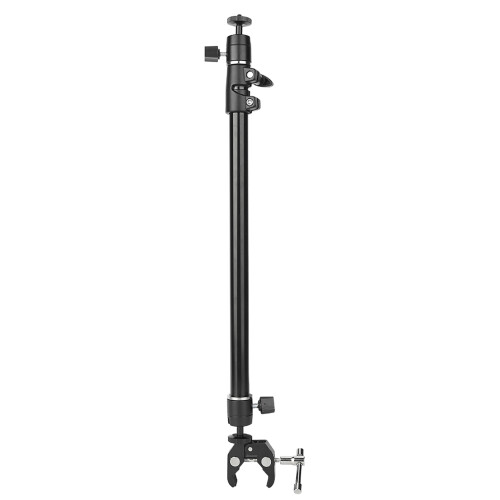 Aluminium Alloy Foldable Camera Video Slider Tripod Rod with Clamp 1