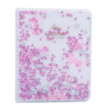 Quicksand Beads 64 Pockets 3 Inch Mini Photo Book for Instax