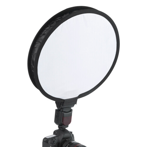 40CM Foldable Round Speedlite Softbox for Camera Flash 1