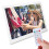 15.4 Inch HD Digital Photo Frame Alarm Clock Player Remote 4