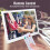 15.4 Inch HD Digital Photo Frame Alarm Clock Player Remote 5
