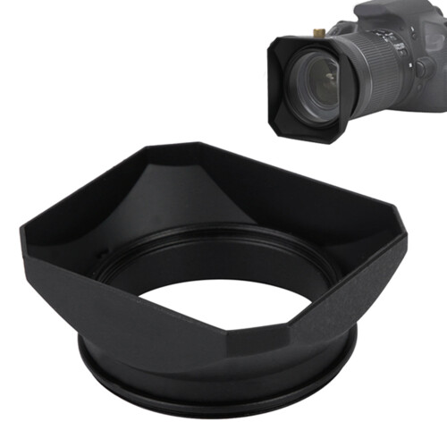 Square Lens Hood 55mm for Mirrorless Cameras 2
