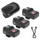 433MHz 16 Channel Wireless Flash Trigger Set 1 Tx 3 Rx 1 Sync Cable 2
