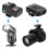 433MHz 16 Channel Wireless Flash Trigger Set 1 Tx 3 Rx 1 Sync Cable 3