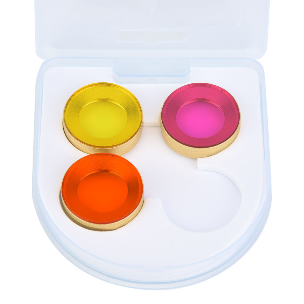 Optical Glass Waterproof Diving Lens Filter Kit For Dji Osmo Action Red/Yellow/Magenta 643505039399