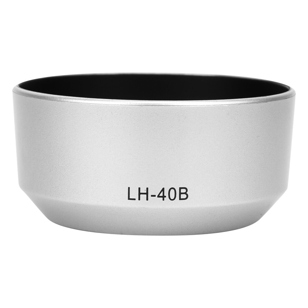 Lh-40B Plastic Lens Hood For Olympus M.zuiko 45Mm F/1.8 Light 643505035735