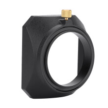 46mm Square Lens Hood Shade for DV Camcorder Digital Video Camera