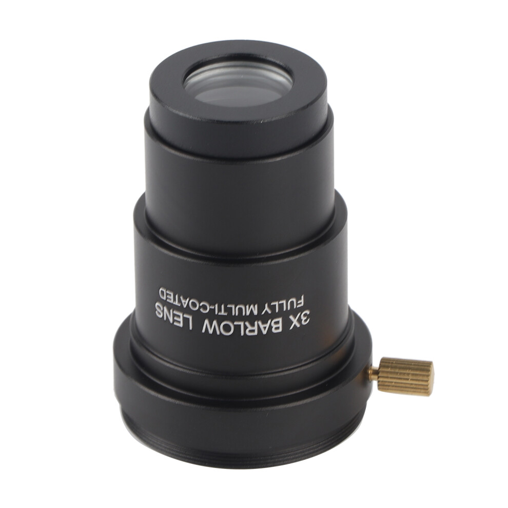 3X Barlow Lens M42x0.75 Thread For 1.25" Telescope Eyepieces 643505039771