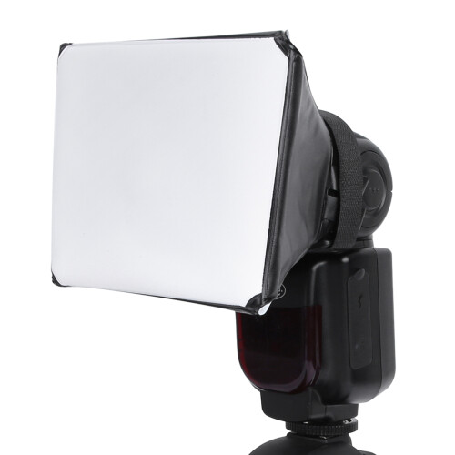 Universal Rectangle Speedlite Softbox Diffuser for Camera Flash 2