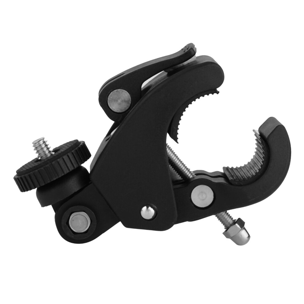 Adjustable Bike Handlebar Clamp Mount For Action Camera 643505056587