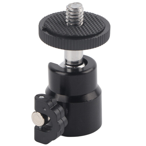 360 Mini Ball Head 1/4" Screw Mount for DSLR Camera