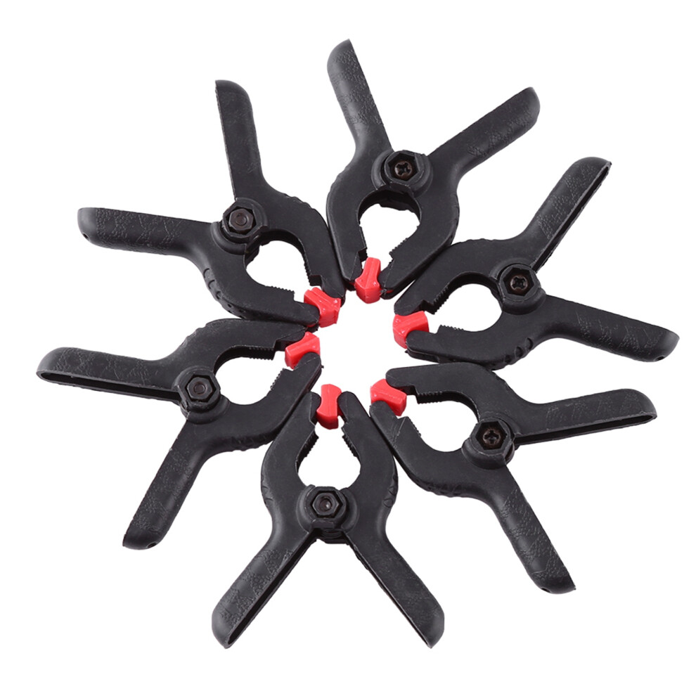 6Pcs Photo Studio Clips Spring Clamps Photography Backdrop Stand 643505061789
